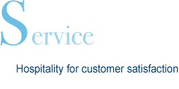 Service Focus on customer satisfaction